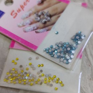 Камни для дизайна с элементом Swarovski  (CRYSTAL LIZERD) 20 шт
