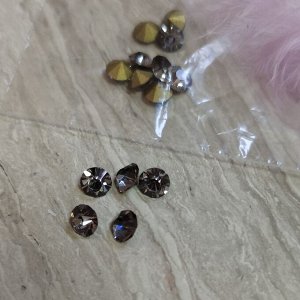 Камни для дизайна с элементом Swarovski  (CRYSTAL LIZERD) 20 шт
