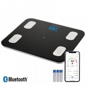 Весы напольные SCARLETT SC-BS33ED46 Bluetooth черный