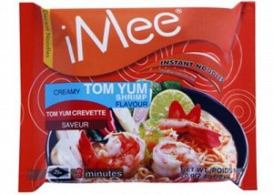Лапша быстрого приготовления Имее Том Ям  Креветки 70 грамм / iMee Tom Yum Shrimp 70 g