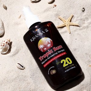 Биокон Масло-Активатор загара KRASSA &quot;Tropic Sun&quot;, водостойкое, SPF 20, 150 мл