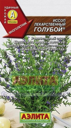 Иссоп голубой лекарственный (Аэлита)