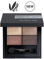 СПЕЦЦЕНА!!! - 15% до 31.05.2022/IsaDora Тени для век Eyeshadow Quartet 10, 3,5 гр коричневый бохо  new ©