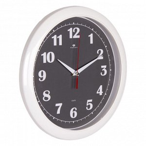 Часы настенные РУБИН 6026-022. Диаметр 29 см. Производство Россия