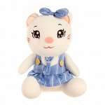 Мягкая игрушка «Кошечка с бантом», цвет МИКС