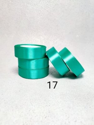 Лента атласная 2,5 см Аквамарин