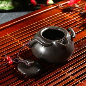 Набор для чайной церемонии «Тясицу», 8 предметов: чайник 120 мл, 4 чашки 50 мл, щипцы, салфетка, подставка