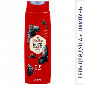OLD SPICE Гель д/душа+шамп 2в1 Rock with Charcoal 250мл