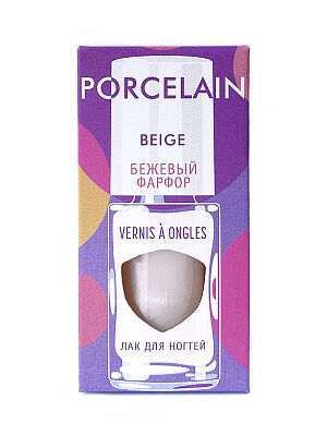 Лак для ногтей PORCELAIN «BEIGE» Бельведер {"бежевый фарфор"}