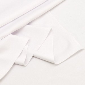 Ткань на отрез бифлекс 06 цвет белый