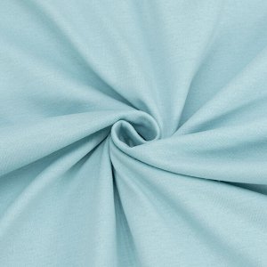 Ткань на отрез кулирка М-3083 цвет голубой