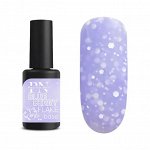 FLAKE base Blueberry лиловая база с белыми шестигранниками