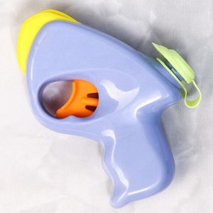 Игрушка для игры в ванной «Пистолет - брызгалка 2», цвет МИКС