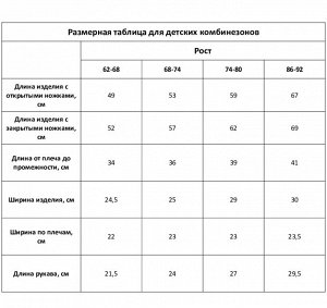 Комбинезон Крошка Я, цвет розовый 28, рост 86-92см