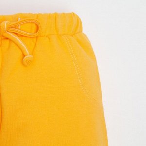 Комплект: худи и брюки Крошка Я "Dogs", рост, цвет оранжевый