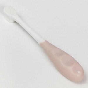 Детская зубная щетка с мягкой щетиной, нейлон, цвет розовый