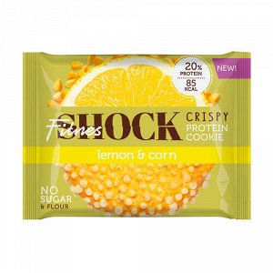 Печенье неглазированное "Лимон-Кукуруза" FitnesShock, 30 г