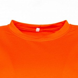 Комплект женский повседневный (свитшот и брюки), оранжевый
