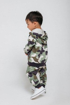 Брюки(Весна-Лето)+boys (светлый беж,камуфляж с динозаврами к332)