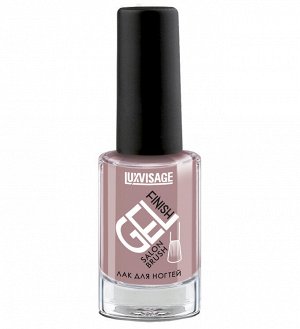 Luxvisage Лак для ногтей GEL FINISH стойкий глянцевый тон 16 Бежевый нюд 9г