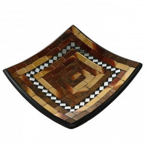 Тарелка декоративная "Мими" керамика 20х20х5 см