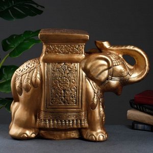 Фигура - подставка "Слон" бронза, 21х54х43см