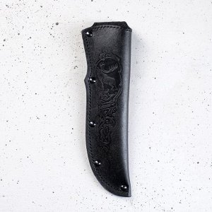 Чехол для ножа, под лезвие 21 см, кожа