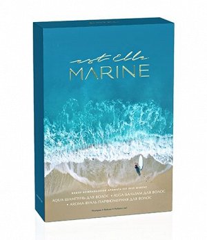 Эстель Набор компаньонов аромата EST ELLE MARINE шампунь для волос 250 мл + бальзам 200 мл + вуаль 100 мл Estel