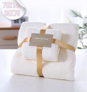 Полотенце для душа/банное / Набор полотенец для лица и тела "Корея"