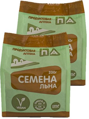 Семена Льна "Продуктовая Аптека" 200г