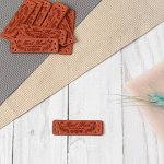 Набор нашивок «Hand made», 5 x 1,5 см, 10 шт