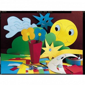 Картон цветной Sadipal Sirio, 420 х 297 мм, набор 10 листов, 10 цветов, 170 г/м2, яркие цвета