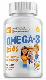 All4ME Omega-3 kids (3+) 120 капс со вкусом «Мультифрукт»
