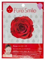 Маска для лица &quot;SunSmile&quot; PureSmile N001 Milky Lotion Rose Essense Mask косметическая роза