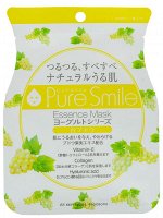 Маска для лица &quot;SunSmile&quot; PureSmile YG004 Yogurt Series White Grape Essense Mask косметическая с йог