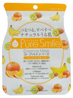 Маска для лица "SunSmile" PureSmile YG005 Yogurt SeriesMixedFruitsEssMask косм йогур фрукт 1шт 1/600