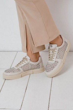 Кроссовки Lab Milano 10977 nappa/beige