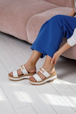 Босоножки Repo 55409 nappa/bianco