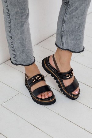 Босоножки Repo 60409 nappa/nero