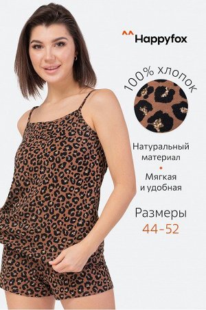 Женская пижама с шортами Happy Fox арт.HF4100MSP