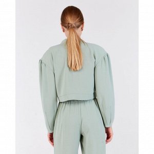 Жакет женский MINAKU: Green trend цвет зелёный