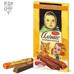 Шоколад Аленка в стиках, Красный Октябрь, 100гр.