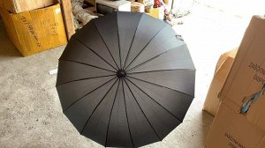 Классический черный зонт-трость