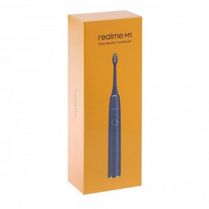 Электрическая зубная щетка Realme RMH2012 M1, 34000 дв/мин, 2 насадки, синяя