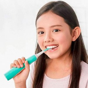 Электрическая зубная щетка Soocas Kids Sonic Electric Toothbrush С1, звуковая, белая/голубая