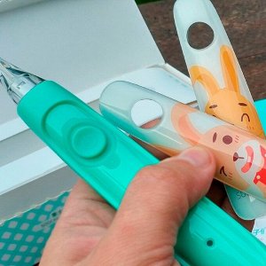 Электрическая зубная щетка Soocas Kids Sonic Electric Toothbrush С1, звуковая, белая/голубая