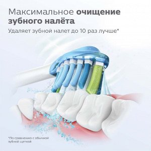 Насадка Philips Premium Plague Defense HX9044/17, для зубной щетки Sonicare, 4 шт