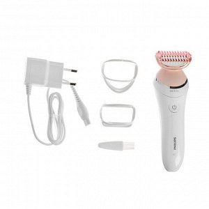 Электробритва Philips LADYSHAVE BRL140/00, сеточная, сухое/влажное бритьё, сетка никель