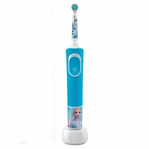 Электрическая зубная щетка Oral-B Frozen D100.413.2K, 3710, вращательная, 7600 об/мин, синяя
