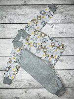 Комплект кофточка и штаны с начесом